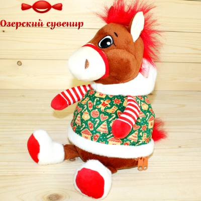 Детский новогодний подарок Озерский Сувенир в мягкой игрушке в Долгопрудном