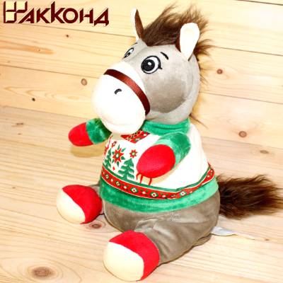 Сладкий новогодний подарок в виде символа 2026 года от фабрики Акконд в Долгопрудном