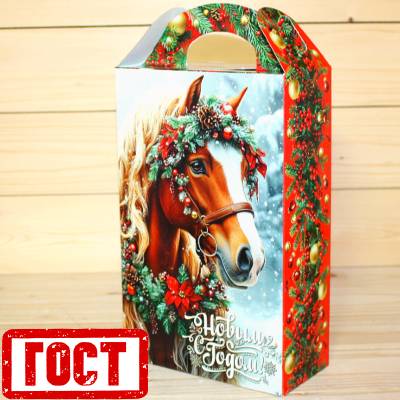 Сладкий новогодний подарок по ГОСТу в жестяной упаковке в Долгопрудном